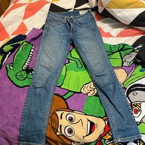 Women’s like new rag & bone high rise ankle skinny jeans size 24